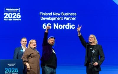 Dellin New Business Development Partner 2026 -palkinto 6G Nordicille
