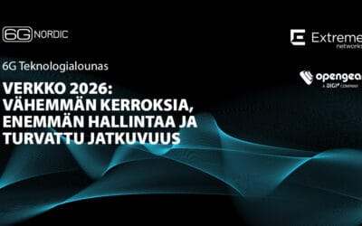 6G Teknologialounas 29.4.2026 | Jyväskylä: VERKKO 2026 – VÄHEMMÄN KERROKSIA, ENEMMÄN HALLINTAA JA TURVATTU JATKUVUUS